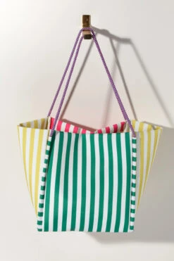 Spiaggia Stripe Tote -Swimming Gear Shop 01 02 112GR Bag Multi Lifestyle