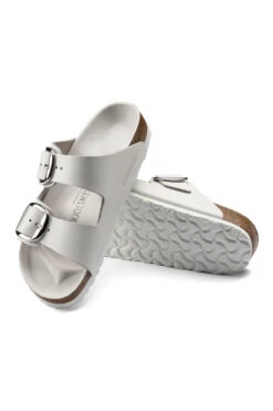 Birkenstock Arizona Big Buckle Slides -Swimming Gear Shop 1021 583 Shoe White Side1