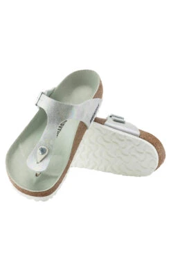 Birkenstock Gizeh Vegan Sandals -Swimming Gear Shop 1023996 Shoe Iridescent Matcha Back