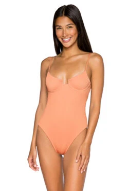 Jetty Over The Shoulder One Piece Swimsuit