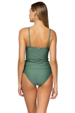Simone Over The Shoulder Tankini Top -Swimming Gear Shop 104757 MOSS 168570