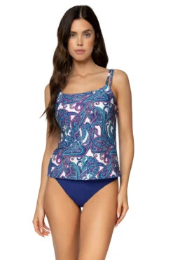 Taylor Underwire Bra Tankini Top (E-H Cup)