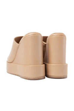 Paloma Barcelo Angelina Platform Wedge -Swimming Gear Shop 134 001 1835 Shoe Nocciola Back