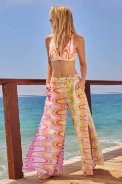 Metallic Retro Pants -Swimming Gear Shop 2250371 Apparel Bottom Multi Lifestyle