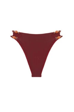 Martha Cutout High Waist Bikini Bottom -Swimming Gear Shop 254 773 021 Bikini Bottom Cranberry Laydown