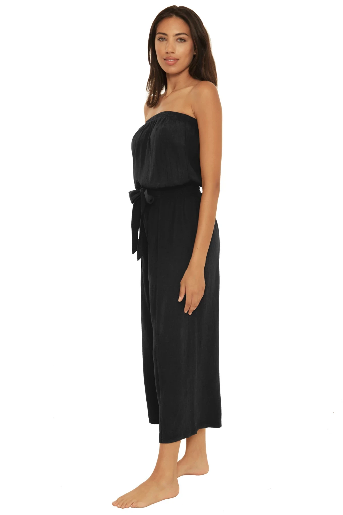 Strapless Tie Waist Jumpsuit 3 Strapless Tie Waist Jumpsuit - Image 3