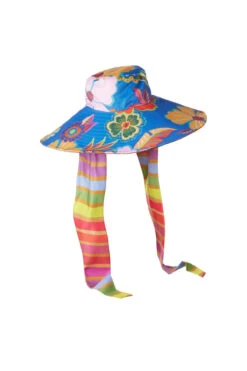 Farm Rio Large Brim Blooming Garden Hat
