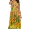 Farm Rio Sunrise Scenario Midi Dress
