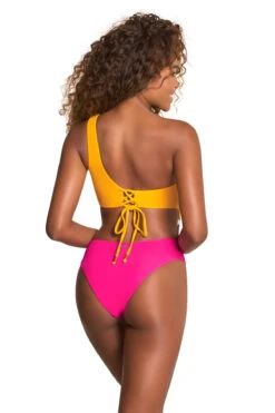 Maaji Bite Reversible Cutout One Piece Swimsuit 6 Maaji Bite Reversible Cutout One Piece Swimsuit -Swimming Gear Shop 3531SOC001 One Piece Swimsuit Dragon Fruit Back