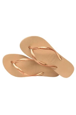 Havaianas Platform Flip Flops -Swimming Gear Shop 4144537 Shoe Golden Side2