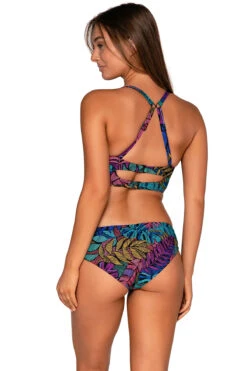 Colette Underwire Bralette Bikini Top (E-H Cup) 5 Colette Underwire Bralette Bikini Top (E-H Cup) -Swimming Gear Shop 510TEFGPANPA Bikini Top Panama Palms Back2