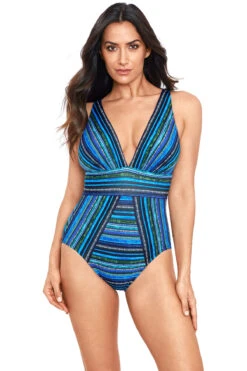 Miraclesuit Odyssey Plunge One Piece Swimsuit