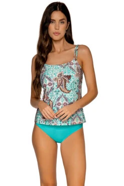 Taylor Underwire Bra Tankini Top (D+ Cup)