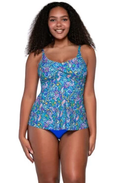 Tori Bandeau Tankini Top