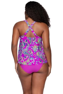 Sadie Tankini Top 5 Sadie Tankini Top -Swimming Gear Shop 964TMARRA Tankini Top Marrakesh Back2