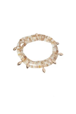 Nova Stacking Shell Bracelet