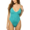Elena High Leg One Piece Swimsuit