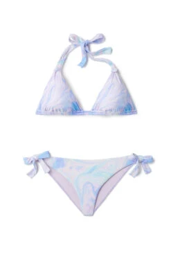 Frankie Tie Side Hipster Bikini Bottom -Swimming Gear Shop FRANKIE Bikini Bottom Marble Laydown.Psd