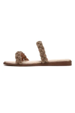 Sam Edelman Inette Braided Slide -Swimming Gear Shop INETTE Shoe Rose Gold Side1
