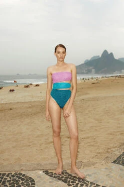 Isla Bandeau Cutout One Piece Swimsuit -Swimming Gear Shop ISLA ONE PIECE One Piece Swimsuit Maracana Lifestyle