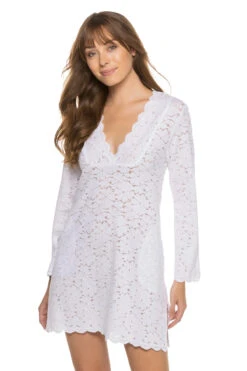 Lace V-Neck Tunic