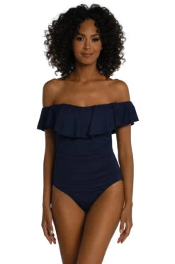 Island Goddess Ruffle One Piece