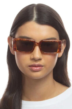 Le Specs The Impeccable Alt Fit Sunglasses -Swimming Gear Shop LSP2202484 Sunglasses Toffee Tort Lifestyle
