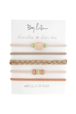 Quartz Mini Stacks Hair Tie Bracelets