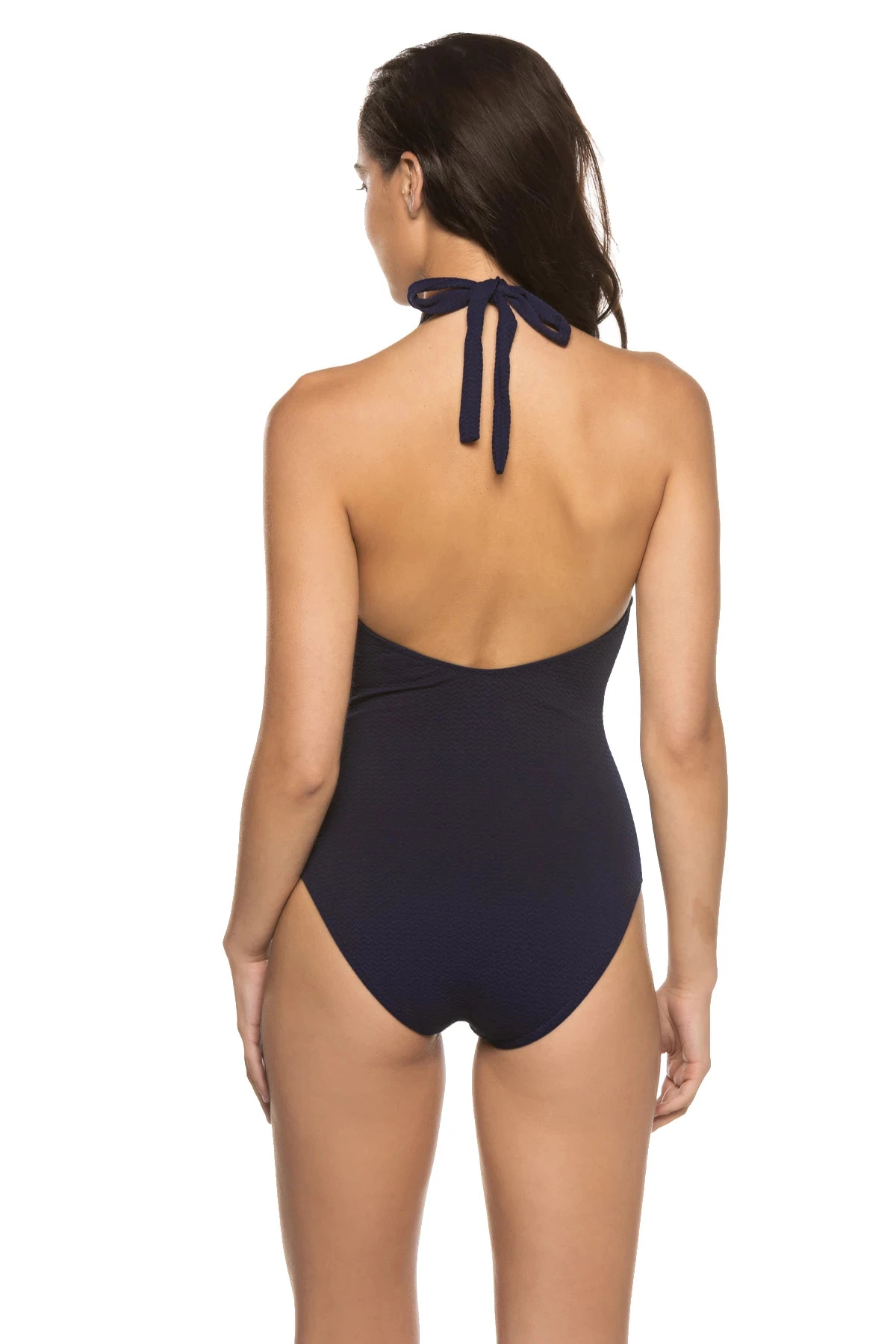 Melissa Odabash Naples Halter Plunge One Piece 2 Melissa Odabash Naples Halter Plunge One Piece - Image 2