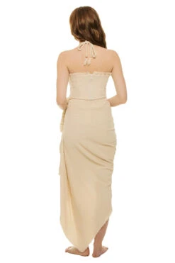 Nova Crop Top -Swimming Gear Shop NOV006 Apparel Top Vanilla Back