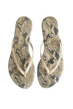 Snake Thong Flip Flops