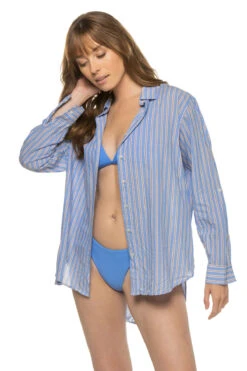 Destinations Oversize Shirt Dress