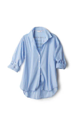 Destinations Oversize Shirt Dress -Swimming Gear Shop PS22 5K3 396A5 Apparel Top Aqua Laydown