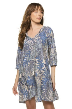 Stevie Drop Waist Silk Dress