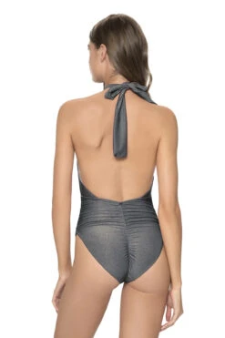 Celine High Neck Halter One Piece Swimsuit -Swimming Gear Shop SBD 587P One Piece Swimsuit Starboard Back