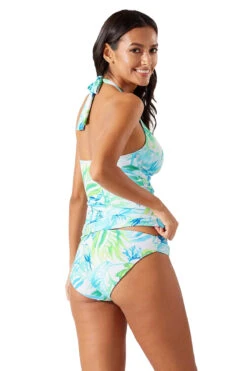 Tommy Bahama Reversible Halter Tankini Top -Swimming Gear Shop SS100325 Tankini Top White Back