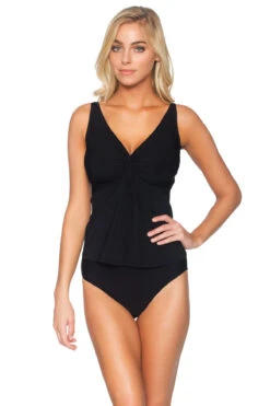 Underwire Twist Tankini Top (E-H Cup)