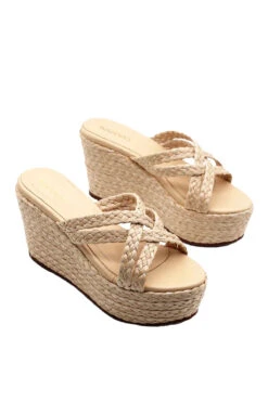 Guadalupe Raffia Wedge